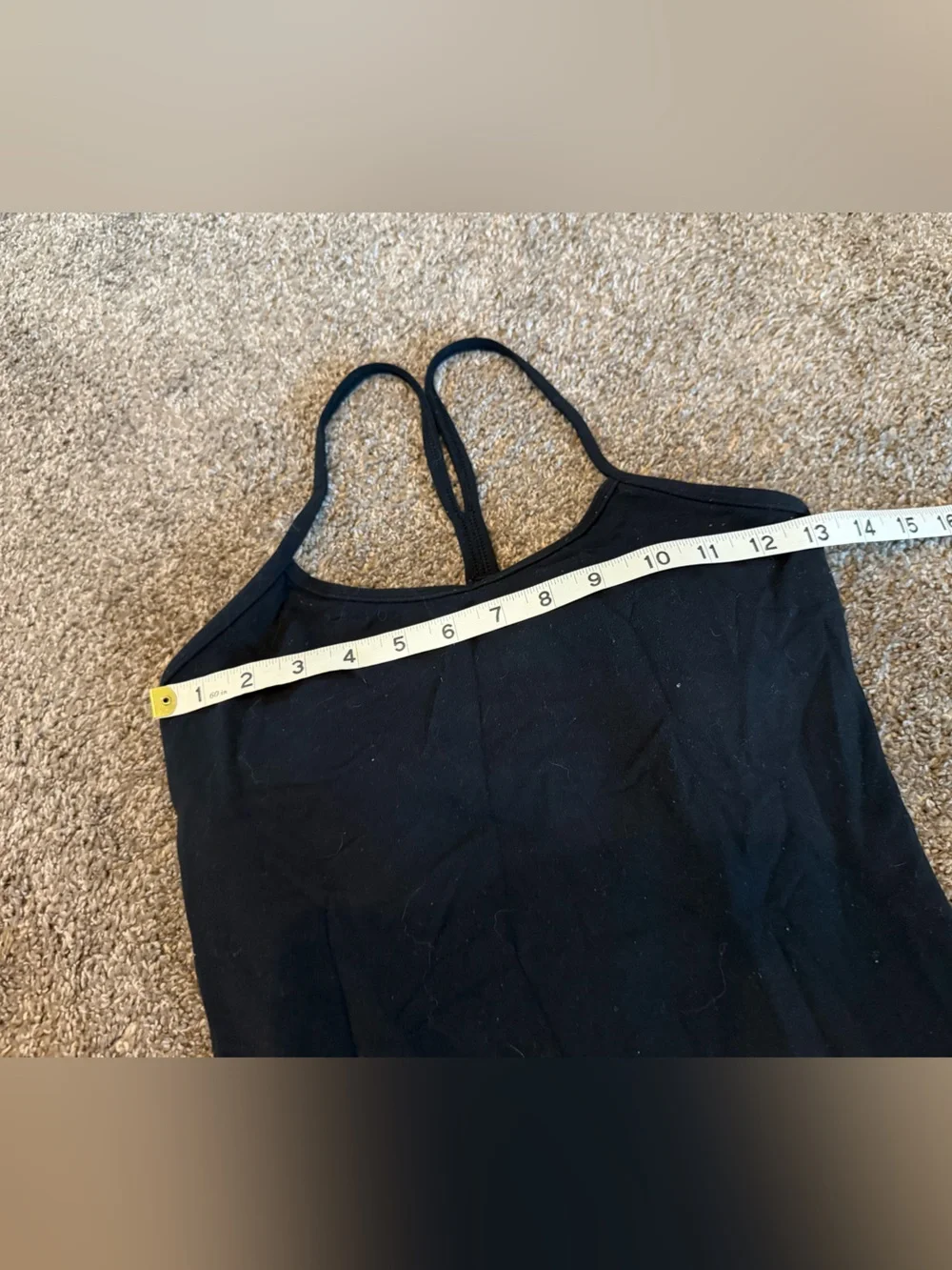 lululemon athletica Black Halter Neck Tank Top